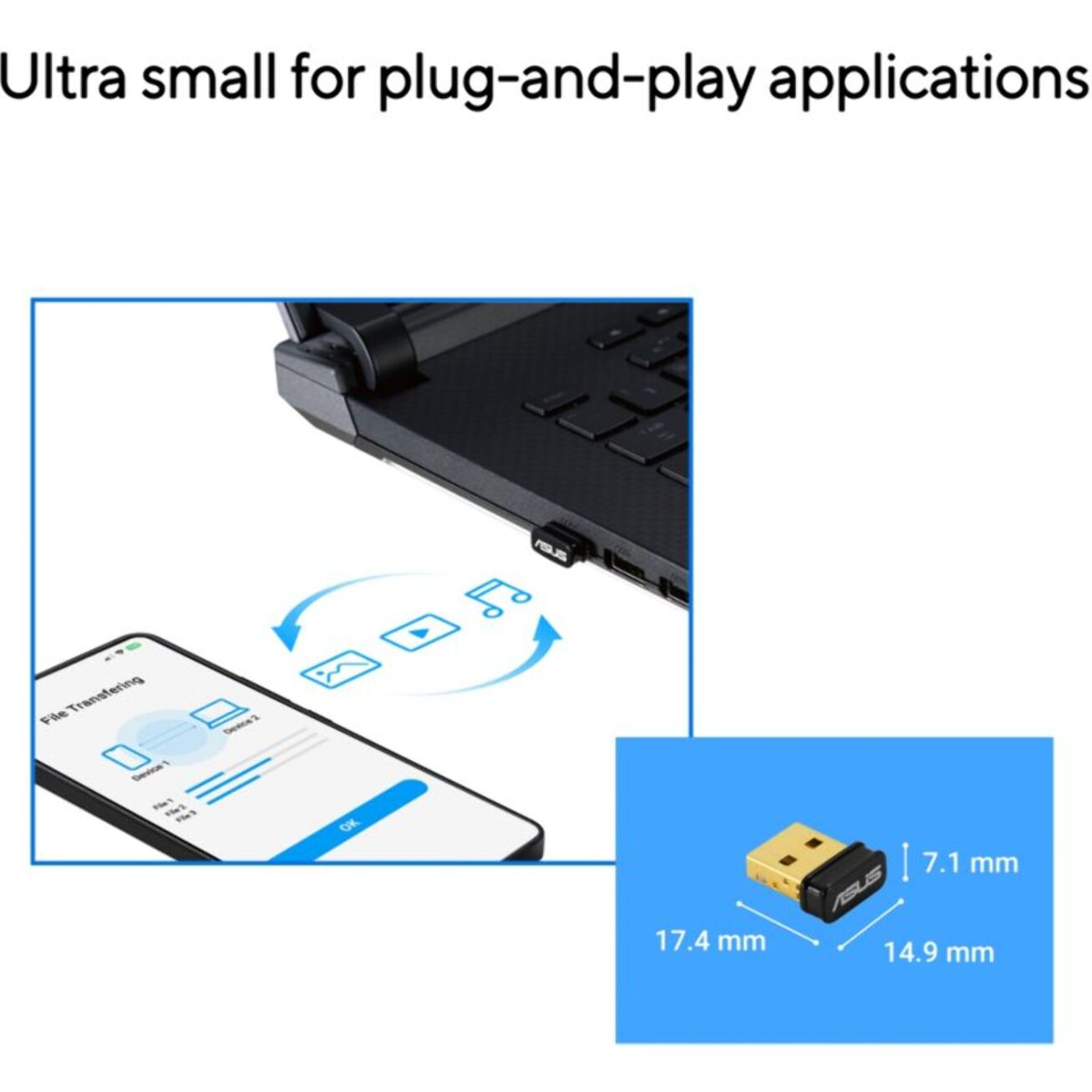 Clé Bluetooth ASUS USB-BT540