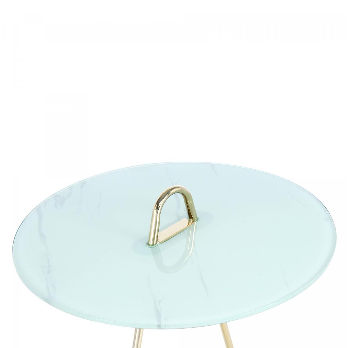 Table basse RUSI Fait à la main en Acier