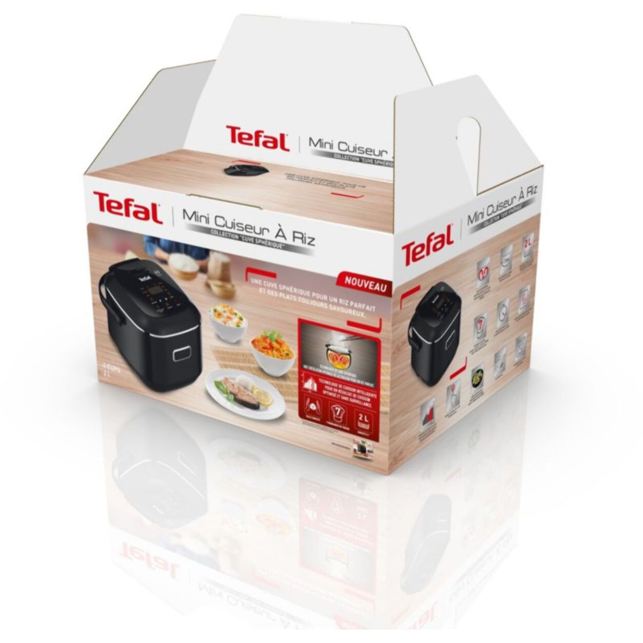 Cuiseur riz TEFAL RK6012F1 Cuiseur à Riz FUZZI
