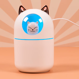Diffuseur - HOME DECO FACTORY - Kawaii - LED - Blanc