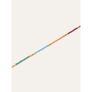 Collana Dye Pesci Acciao Placcato Oro