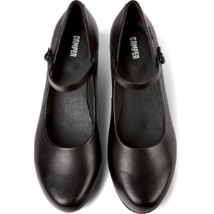 Zapatos de tacón - CAMPER Helena bajo - Negro - Cuero liso