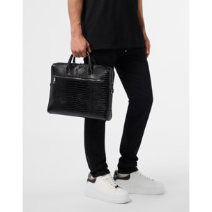 PHILIPP PLEIN Laptop Bag Cocco