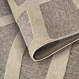 Tapis kilim, motif géométrique authentique, kilim tissé, fylo