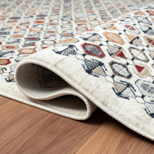 Tapis épais et moelleux Linu, motif Ethnic