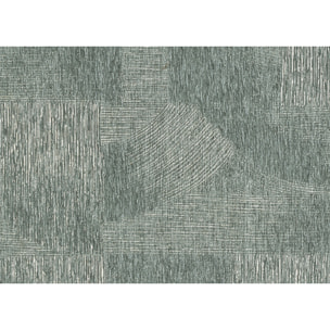 Tappeto Jacquard Ideale Salotto Camera Ingresso Made In Italy Antiscivolo, Lavabile, Morbido Disegno Graffio Grigio By Suardi
