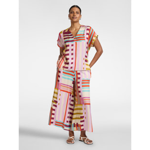 Elena Mirò - Blusa de viscosa estampada - Rosa