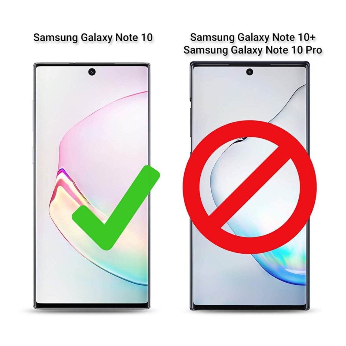 Coque Samsung Galaxy Note 10 Anti-Chocs avec Bords Renforcés en silicone Transparente