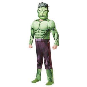 DISFRAZ HULK DELUXE VENGADORES AVENGERS MARVEL INFANTIL