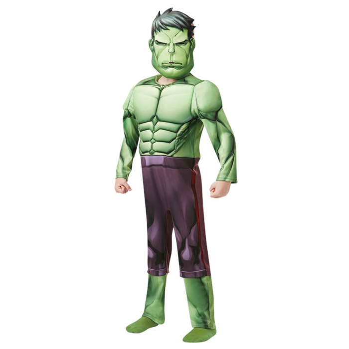 DISFRAZ HULK DELUXE VENGADORES AVENGERS MARVEL INFANTIL