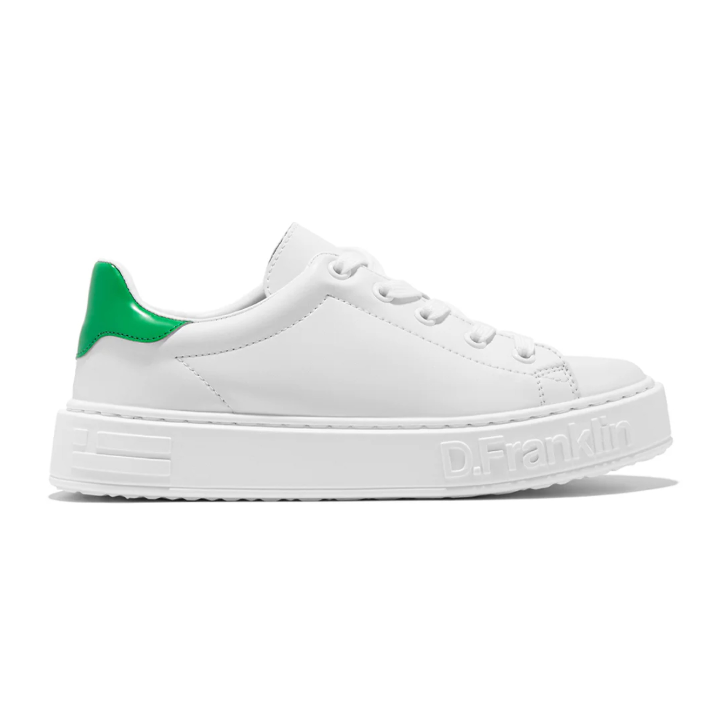 Zapatillas Unisex Casual Gumme 101 Blanco / Verde D.Franklin