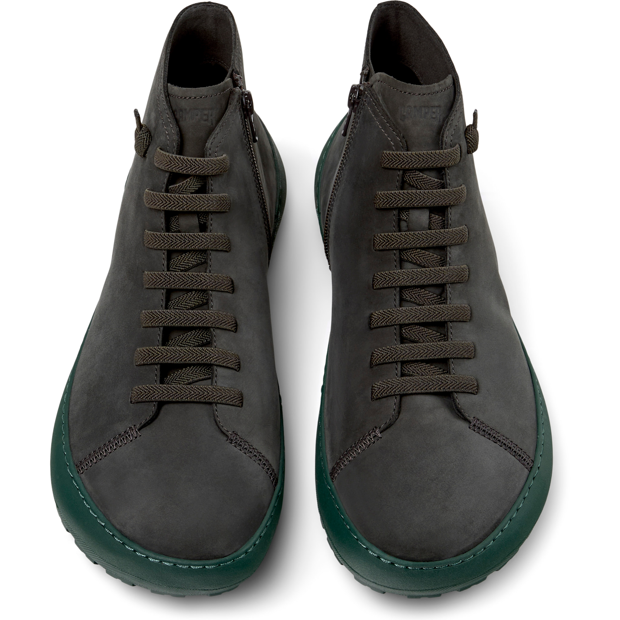 Botines - CAMPER Peu Serra - Gris - Nubuck