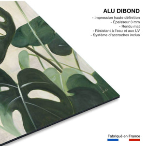 Tableau Aquarelle tropicale Tableau alu Dibond