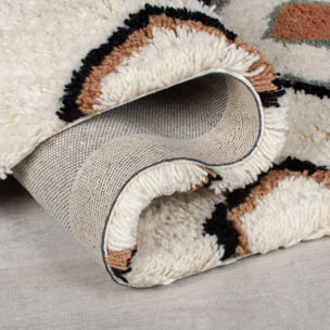 Tapis berbere 100% laine MIDAR Multicolore
