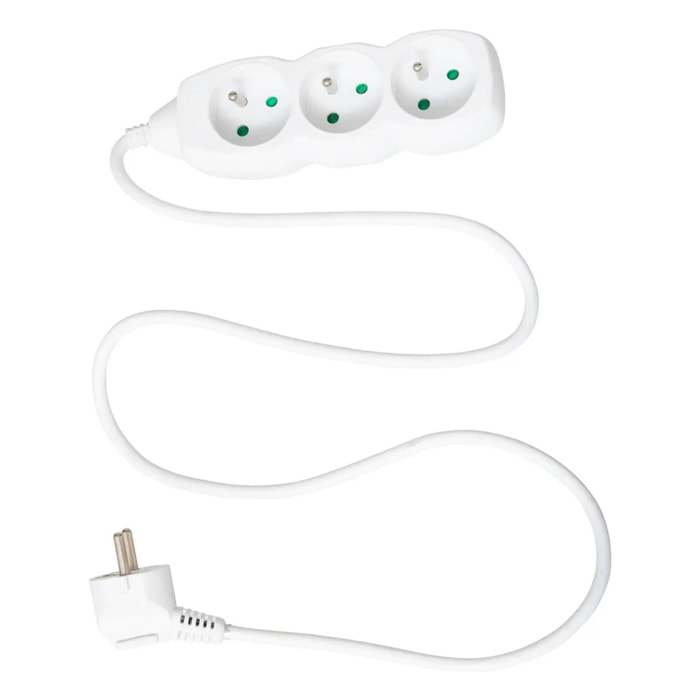 Multiprise 3 prises avec terre