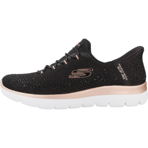 Sneakers De  Mujer 150273s Negro