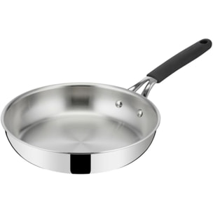 Batterie de cuisine LAGOSTINA 3 poeles Esperta Triply 20/24/28cm