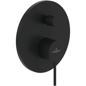 Mitigeur mécanique encastré avec inverseur Loop & Friends Noir mat