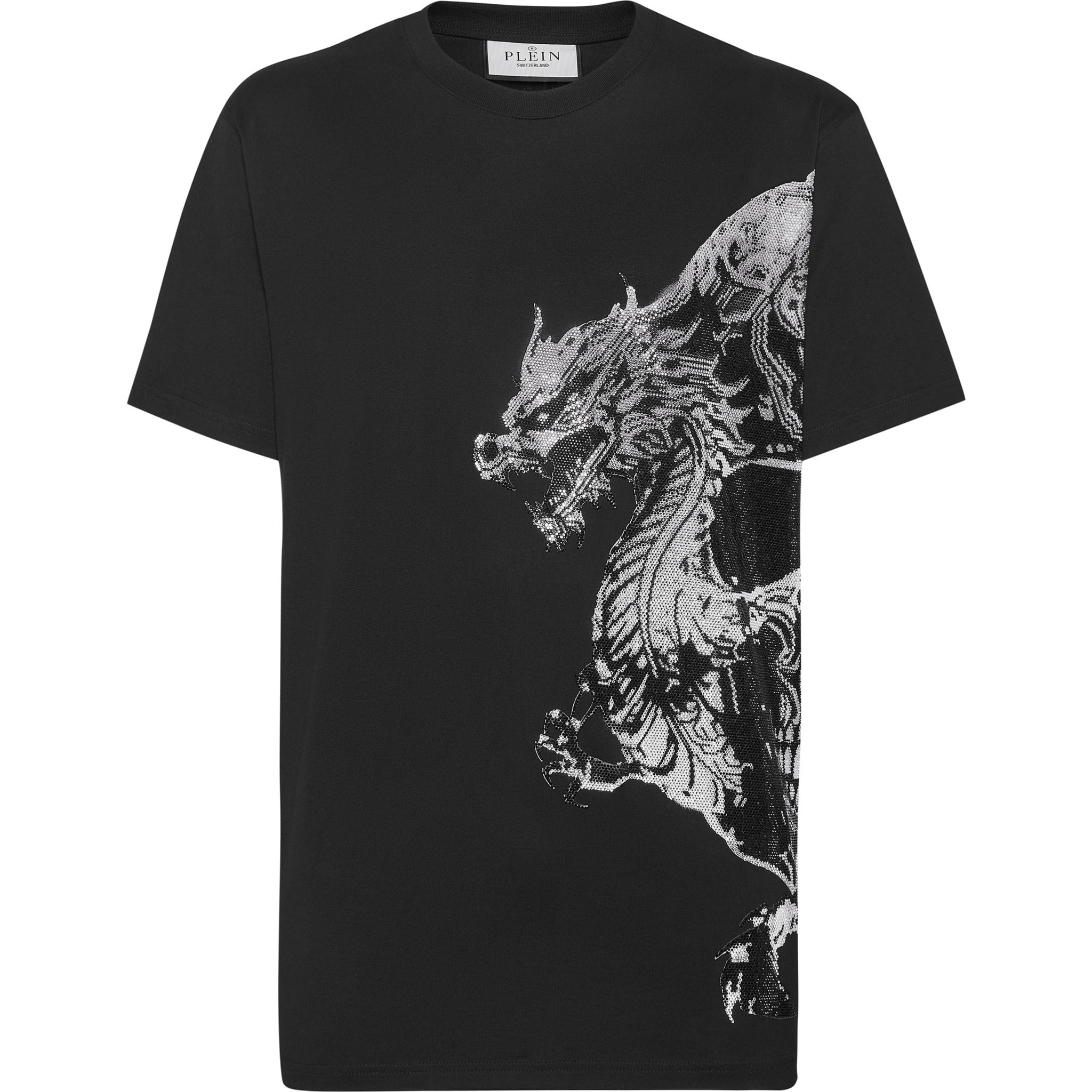 PHILIPP PLEIN T-Shirt Round Neck SKULL