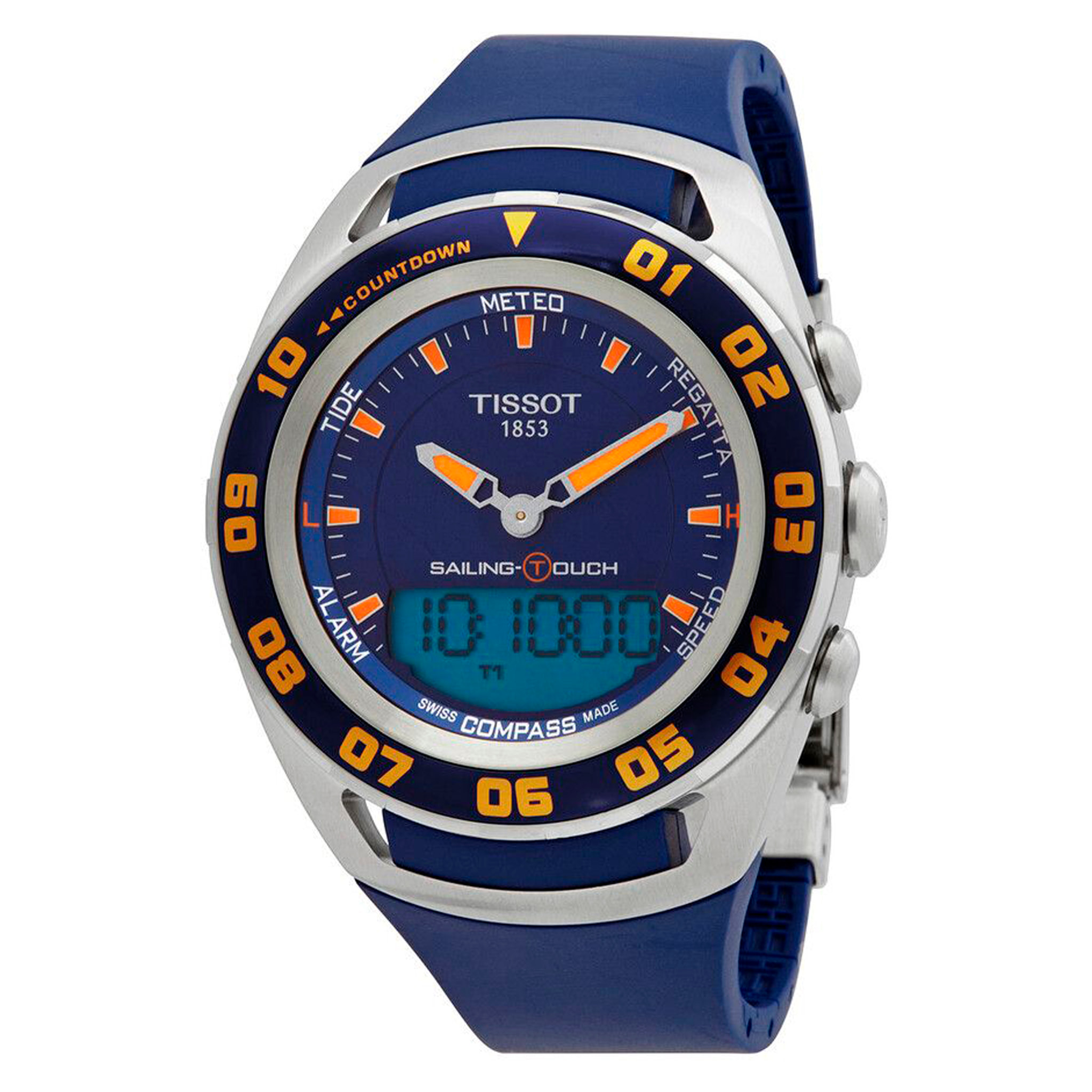 Reloj Tissot T056.420.27.041.01 Hombre Analogico/digital Cuarzo con Correa de Silicona