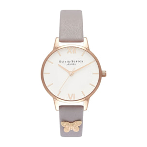 Reloj Olivia Burton OB16MDW39 Mujer Analogico Cuarzo con Correa de Cuero