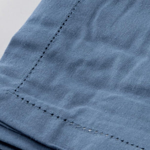 Tovaglia in cotone ajour elegante e versatile, tessuto morbido e resistente, ideale per tavola quotidiana e occasioni formali, design raffinato e discreto, facile da lavare e stirare, certificata sicura per uso domestico