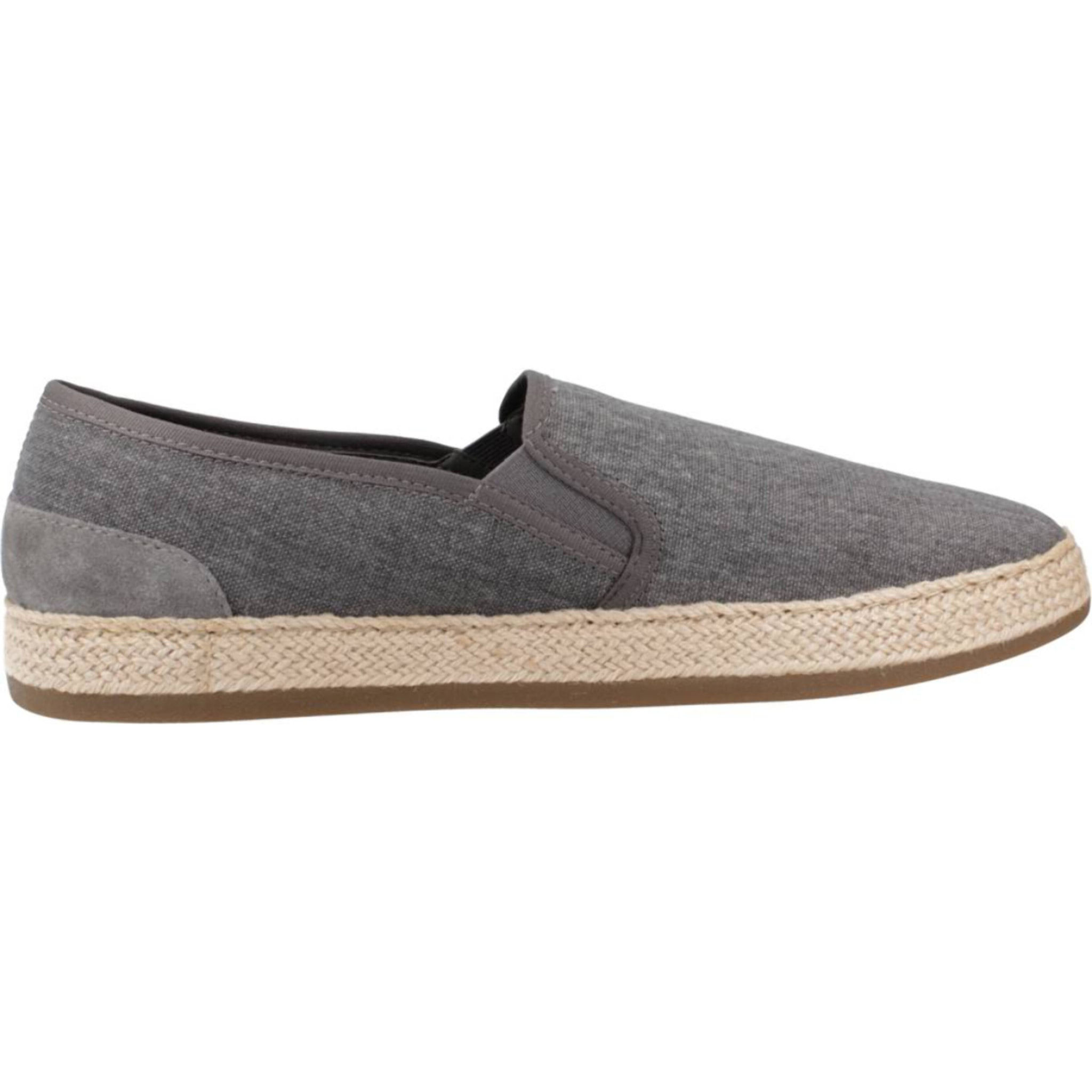 Alpargatas Hombre de la marca GEOX  modelo U PANTELLERIA Gray