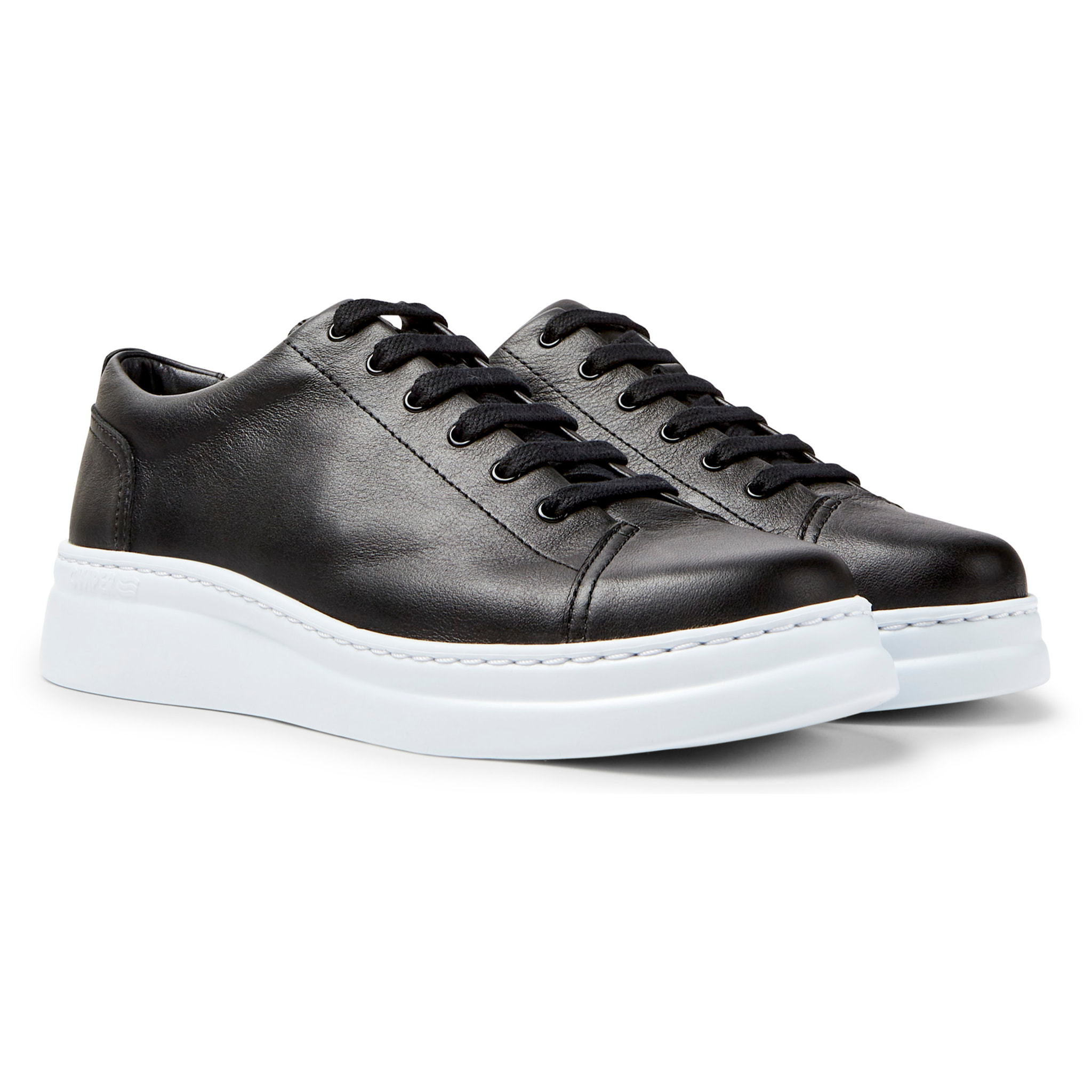 Zapatillas - CAMPER Runner Up - Negro - Cuero liso