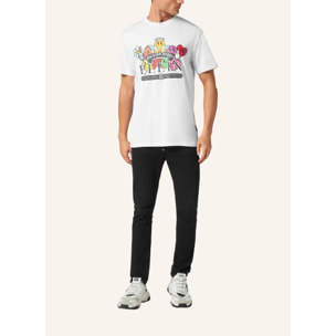 PHILIPP PLEIN Camiseta de cuello redondo y manga corta