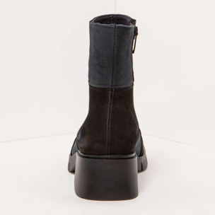 Botines 1285 MULTI BLACK-NAVY / VARSOVIA color Black-navy