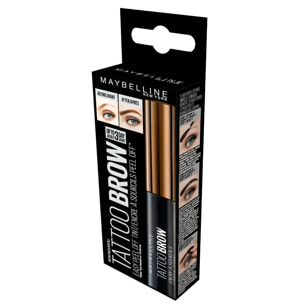 Maybelline New York Tattoo Brow Encre à sourcils 02 Medium Brown 1 PCE