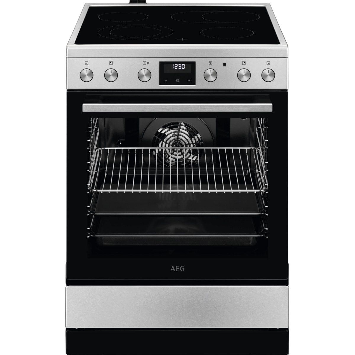 AEG Cocina vitrocerámica AEG CCB6642CBM de 596 mm CCB6642CBM