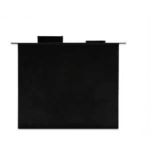 Cheminée décorative à flamme simulée format compact