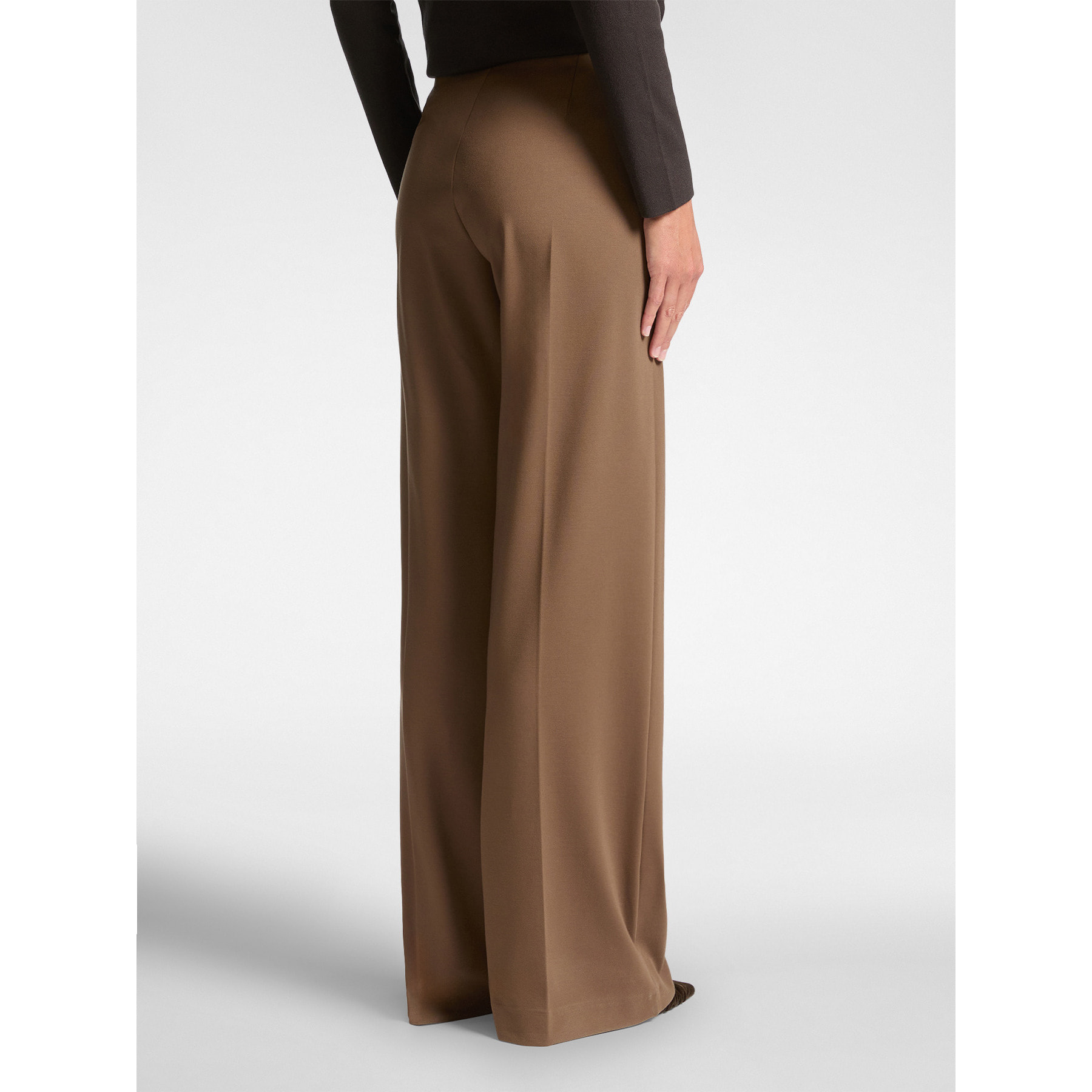 Elena Mirò - Pantaloni maschili in punto Milano - Marrone