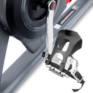 Bicicleta indoor FITFIU disco inercia 18kg pulsometro y soporte movil