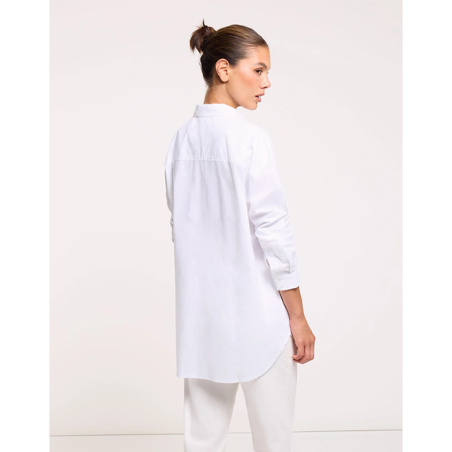 Camisa Manga Larga Blanco - Agudo