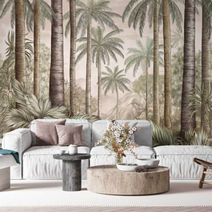Papier peint tropical Intissé