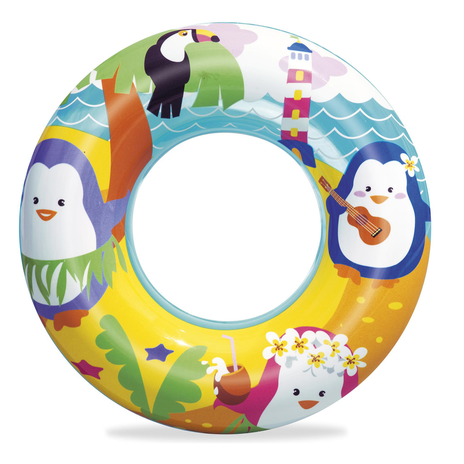 Bestway. Flottatore avventura marina Ø 51 cm. Età 3-6 anni. Design casuale.