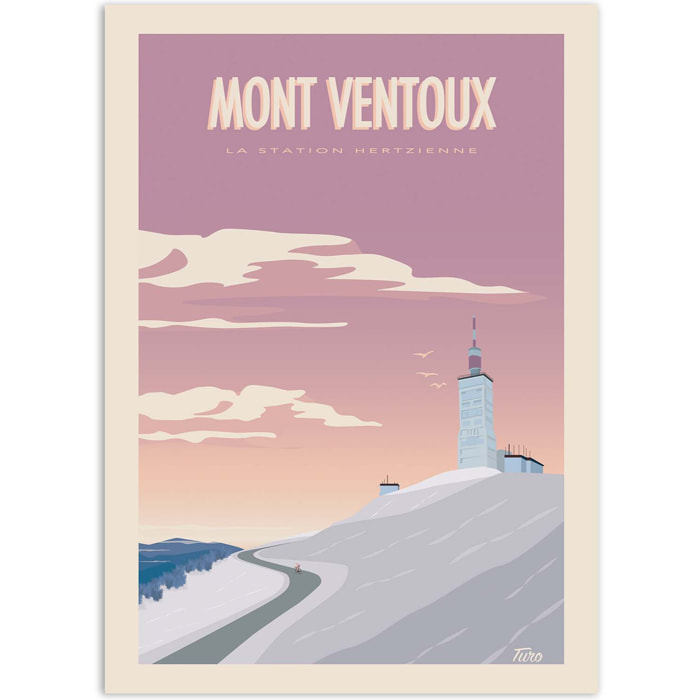 Affiche - Mont Ventoux - Turo