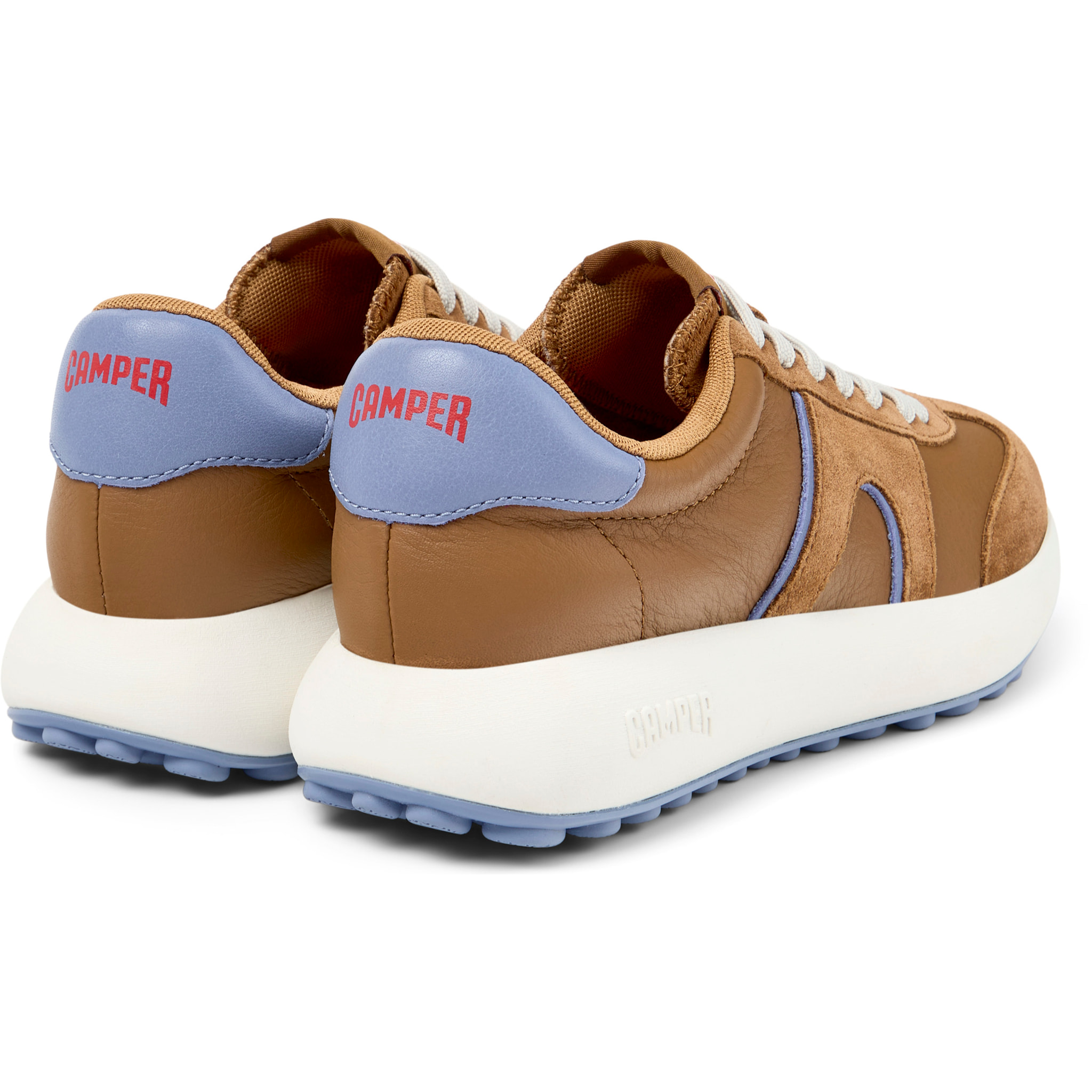 Zapatillas - CAMPER Pelotas Athens - Marron - Cuero liso