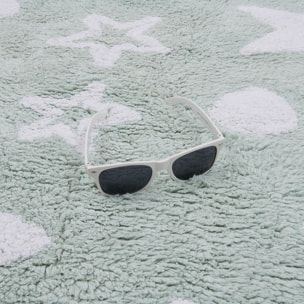 Tapis enfant 100% BIO, lune et étoile