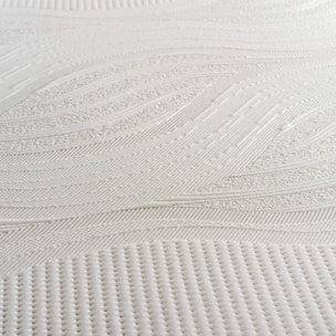 Matelas Sensitive mousse à mémoire de forme - Blanc