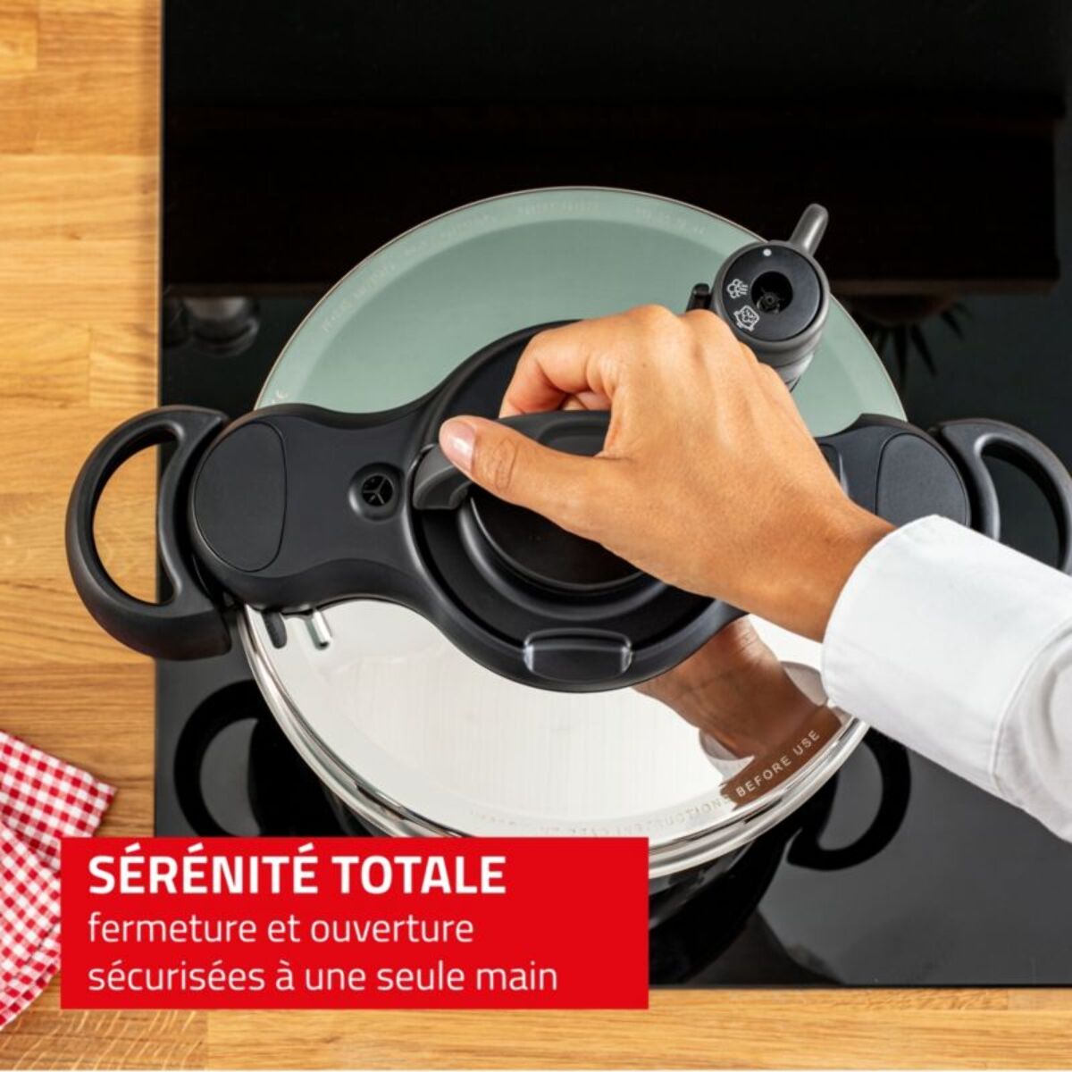 Autocuiseur SEB ClipsoMinut de vos régions 9L + Minuteur