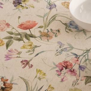 Nappe anti-tâches lin combiné POPPY