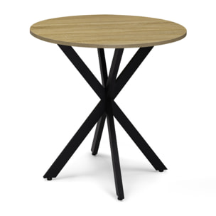 Table à manger ronde Soline Ø80cm