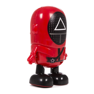 Squid DAM ballerino con musica e luci LED. Vigilante Triangolo. 18cm.