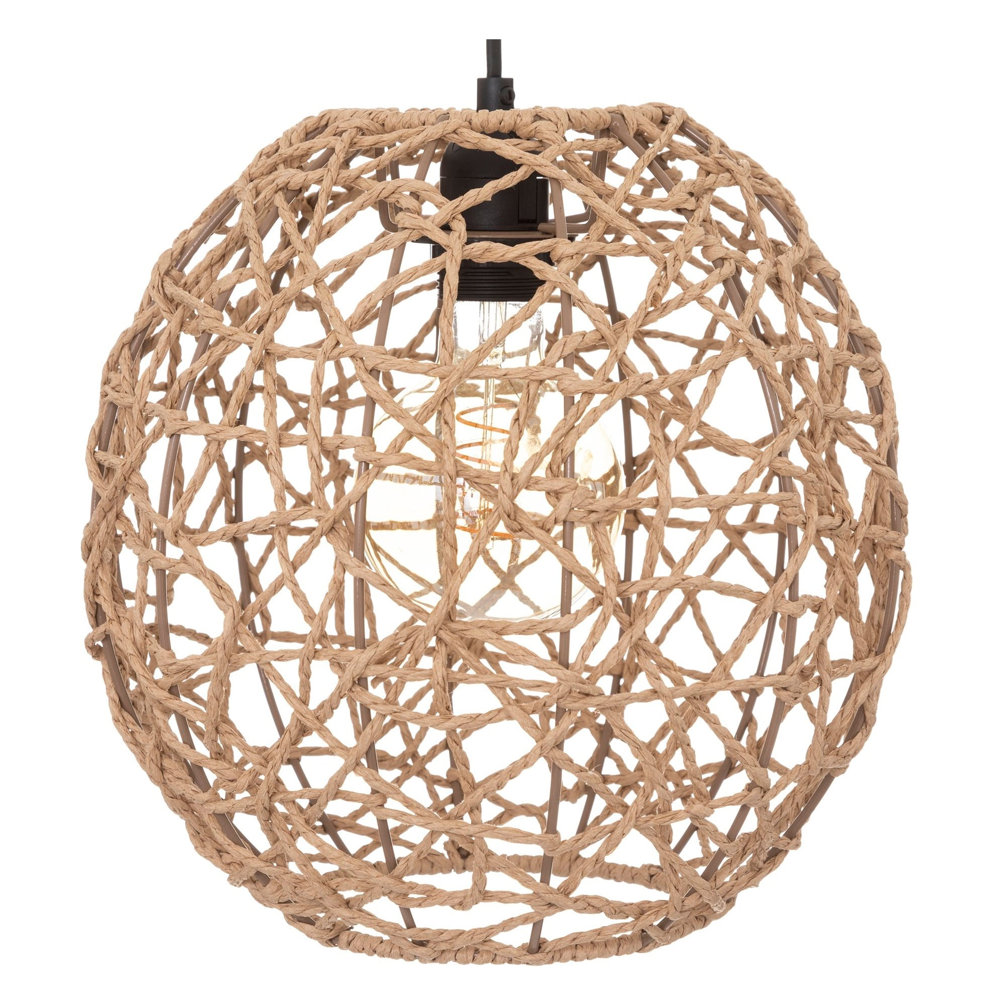 Lámpara de pie arco raahe metal natural, 180 cm de alto