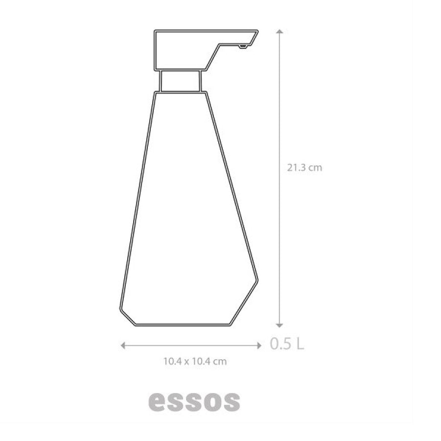 Distributeur de savon Céramique ESSOS Coffee matt Elements by Spirella