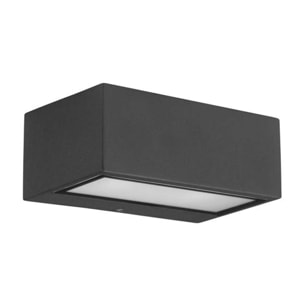LEDS C4 Aplique Ip66 Nemesis Aluminium 90*220Mm E27 15W Gris Urbano