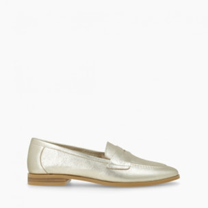 MOCASINES DORADOS AZOR